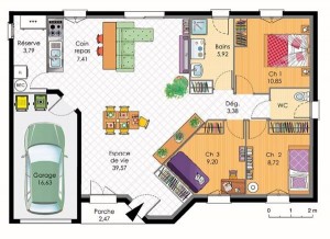 La Tortue Zen Plan Feng Shui Analyse logement Bouche du Rhone